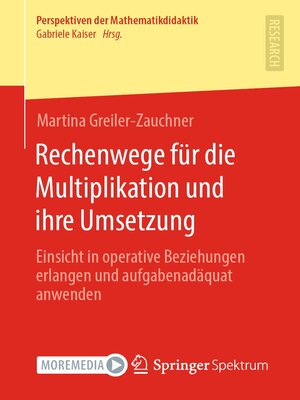 cover image of Rechenwege für die Multiplikation und ihre Umsetzung